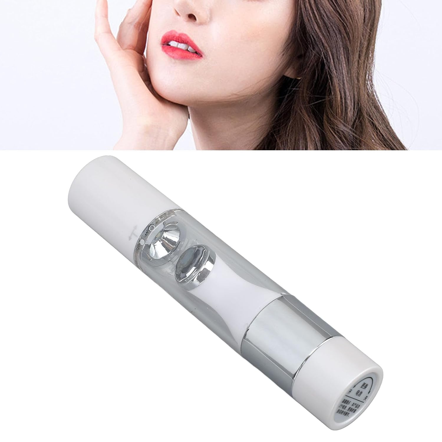 Lip Plumper Device, Smart Touch Lip Plumper Tool with Ultraviolet Light, Multi Vibration Ion Lip Enhancer, Portable Lip Massager Tool for All Skin Types
