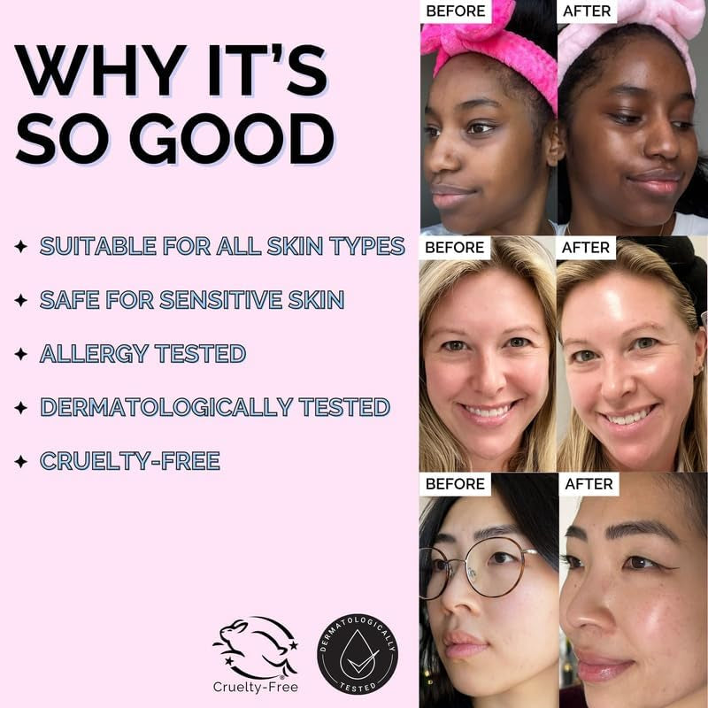 Korean Snail Mucin Serum - 97% Snail Secretion Filtrate for Deep Hydration & Glass Skin - Lightweight, Fast-Absorbing, Cruelty-Free, 100 Ml