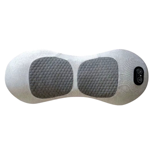 3 in 1 Electric Lumbar Support Pillow with Adjustable Height Back Massager with Heat Back Support Pillow for Lower Back