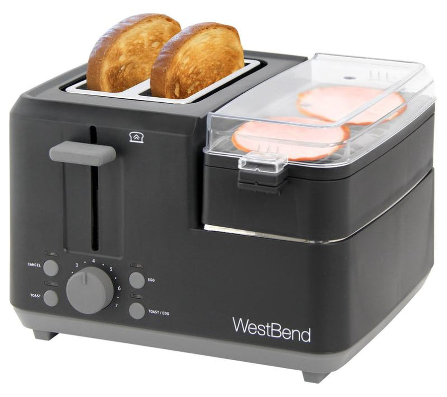 West Bend Breakfast Station Toaster and Egg Coo Ker