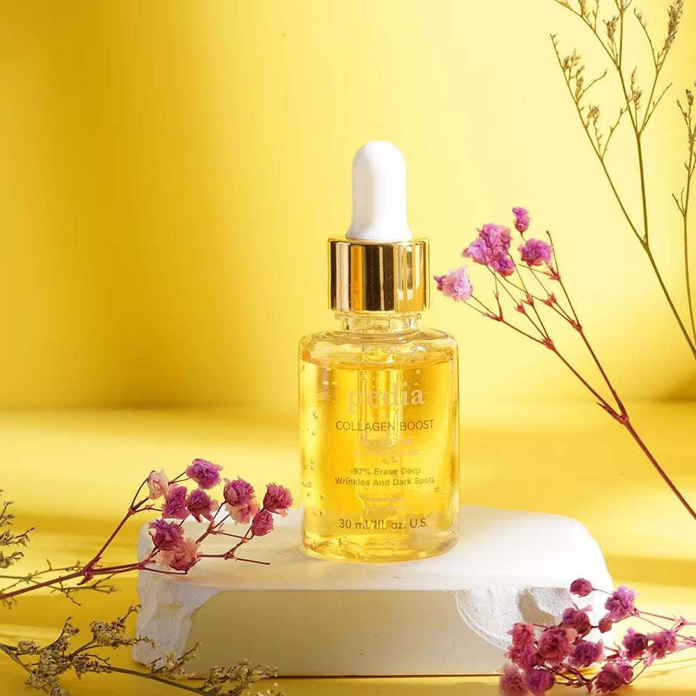 Collagen Face Serum Face Moisturizing Advanced Collagen Boost Serum Hydrating Essence Face Care for Women