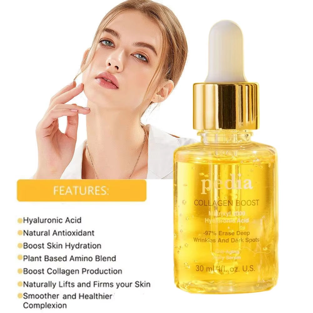 Collagen Face Serum Face Moisturizing Advanced Collagen Boost Serum Hydrating Essence Face Care for Women