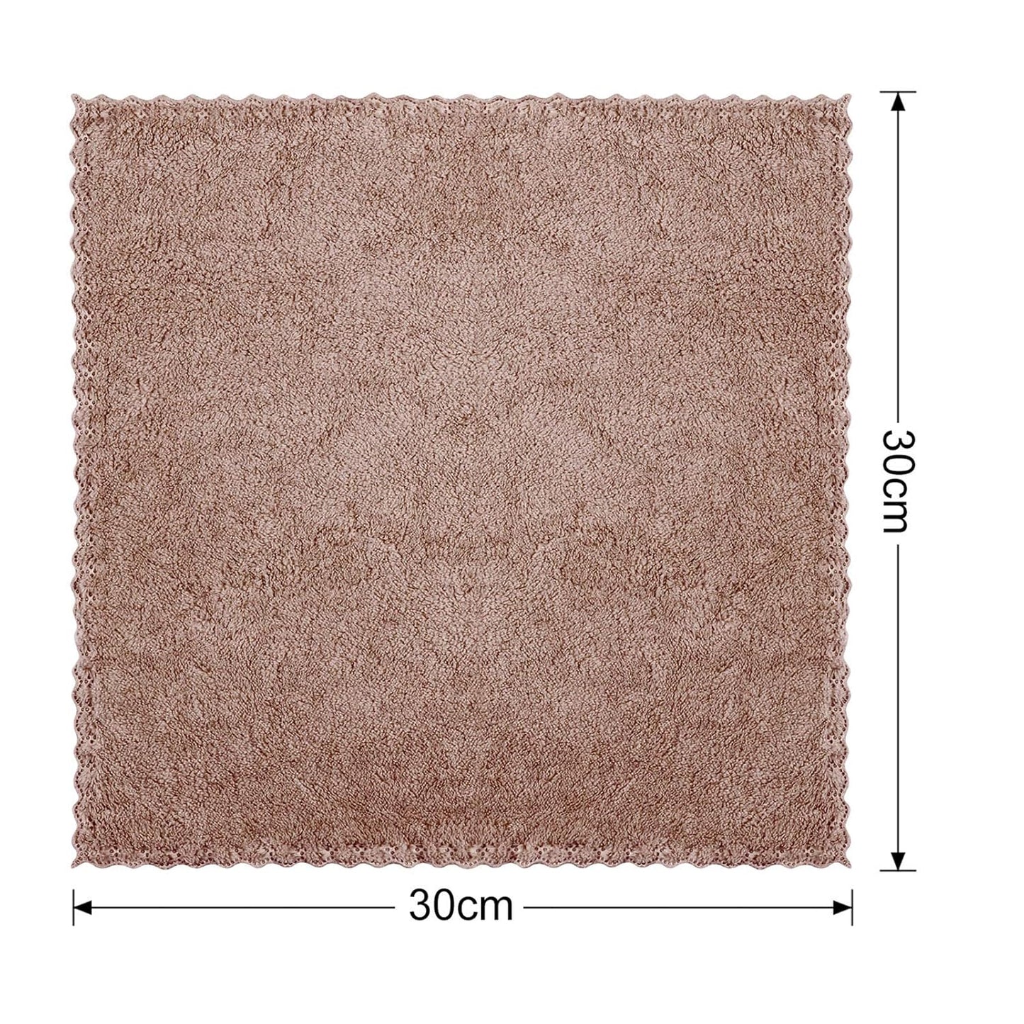 12 Pieces Face Wash Cloth 12 X 12 in Makeup Remover Cloths Towel Coral Velvet Facial Microfiber Soft Fast Drying Facial Cleansing Towel for Face(Beige, Blue, Purple, Brown, Green, Pink)