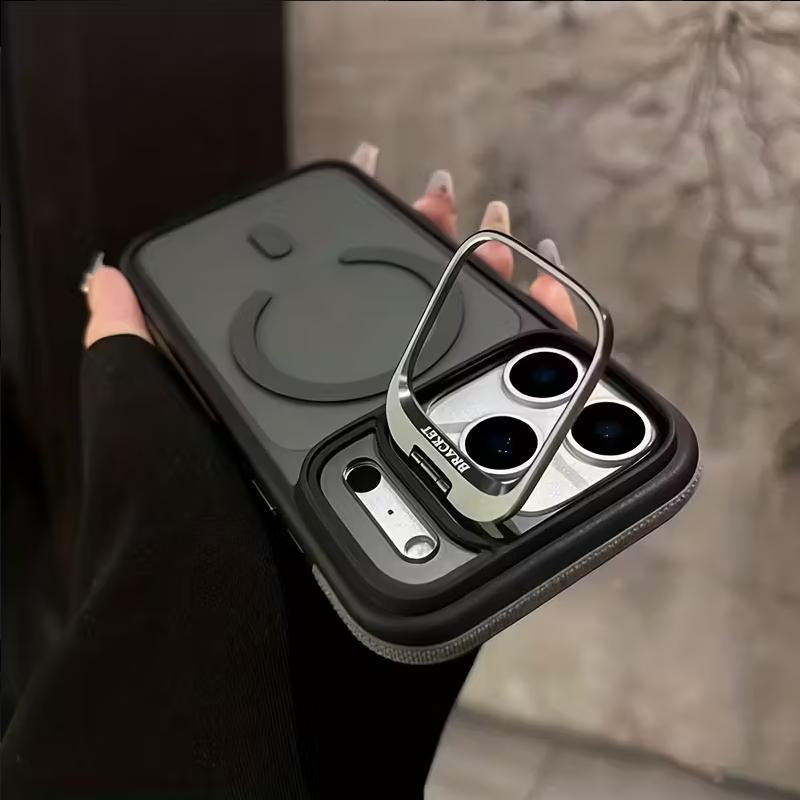 Advanced Invisible Lens Holder Magnetic Transparent Phone Case for Iphone 17/17 Pro/17 AIR/17 Pro Max/16/16 Pro/16 PLUS/16 Pro Max/15/14/13 Durable Soft Shock Resistant Orange Casing Protection Cellphone Iphone 15 Pro Max Case Iphone 13 Case - Protective