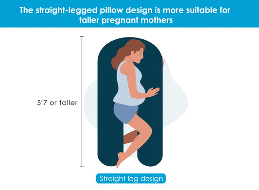 Pregnancy Pillows for Sleeping, U Shaped Body Pillow for Pregnancy, 65 Inch Maternity Pillow for Tall Pregnant Women with Gray Velvet Cover