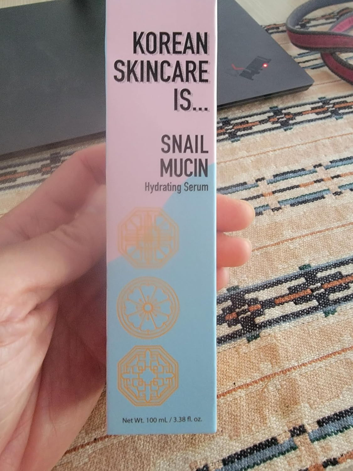 Korean Snail Mucin Serum - 97% Snail Secretion Filtrate for Deep Hydration & Glass Skin - Lightweight, Fast-Absorbing, Cruelty-Free, 100 Ml